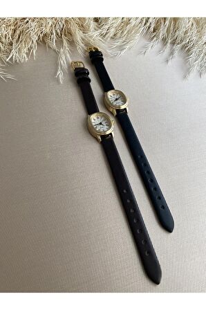 Bs Stıll Retro Minimal Vintage Deri Kordon Kadın Kol Saati
