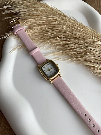 Bs Stıll Vintage Kadın Kol Saati Retro quartz deri kordon 1 Adet