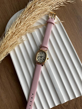 Bs Stıll Vintage Kadın Kol Saati Retro quartz deri kordon 1 Adet