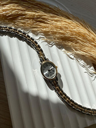 Bs Stıll Vintage Kadın Kol Saati Retro Minimal Boncuk Model 1 Adet