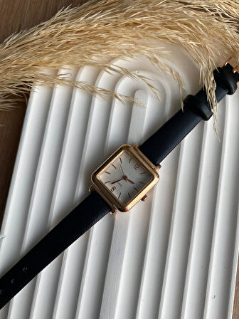 Bs Stıll Vintage Kadın Kol Saati Retro quartz deri kordon 1 Adet