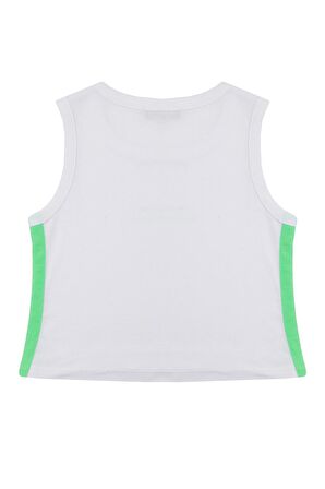 Kız Çocuk Yeşil Şort Tshirt Takım - Kolej
