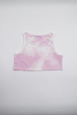 Kız Çocuk Crop Tshirt Pembe - Fitil