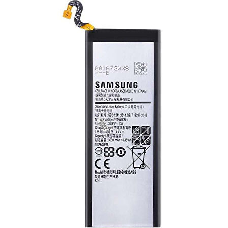 Samsung Galaxy Note FE SM-N935 Batarya Pil - Orijinal
