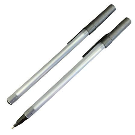 Silka Linc Icon 1.0 mm İğne Uç Tükenmez Kalem Siyah 50 Adet