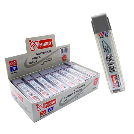 Mikro M-600 2B 60 mm 0.9 Kalem Ucu 24 Tüp