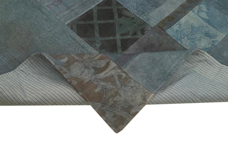 Gri Salon Halısı Geometrik Desenli El Dokuma Model Yatak Odası İçin