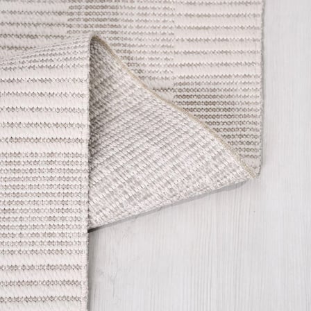 Bej Geometrik Desenli Modern Salon Halısı Koridor Yatak Odası