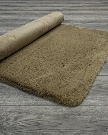 Vizon Shaggy Modern Salon Halısı Toz Vermez Polyester Çocuk Koridor