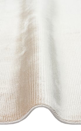 Latte Degrade Geçişli Kabartmalı Modern Salon Yatak Odası Kilim Halısı Ramri