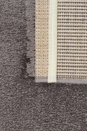 Antrasit Gri Düz Modern Kilim Halı Zuvra Hav Vermez Yumuşak Yüzey