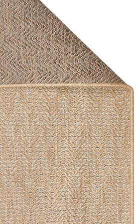Krem Vizon Kahve Geometrik Modern Kilim Salon Halısı Dış Mekan