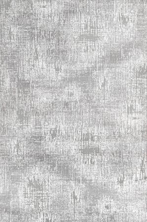 Gri Salon Halısı Modern Soyut Dijital Baskı Kaymaz Tabanlı Pamuk-Polyester Karışım