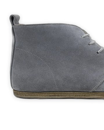 Outlet - Barefoot Erkek Süet Bilek Botları Gri