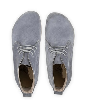 Outlet - Barefoot Erkek Süet Bilek Botları Gri