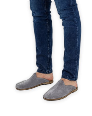 Outlet - Barefoot Kadın Terlikleri Gri