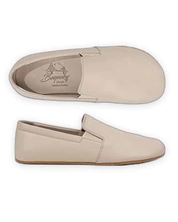 Outlet - Erkekler için Barefoot Ayakkabıları Krem