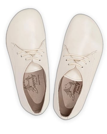 Outlet - Esnek Tabanlı Rengi Oxford Ayakkabılar Krem