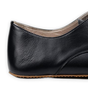 Outlet - Barefoot Oxford Kadın Ayakkabıları Siyah