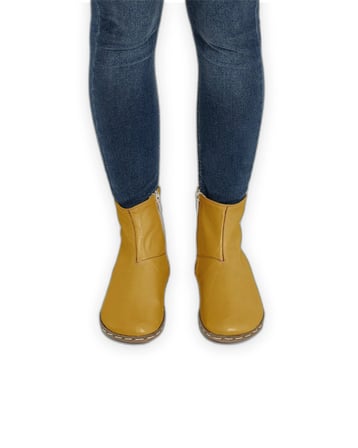 Outlet - Barefoot Chelsea Erkek Botları Sarı