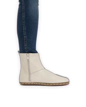 Outlet - Barefoot Chelsea Erkek Botları Krem