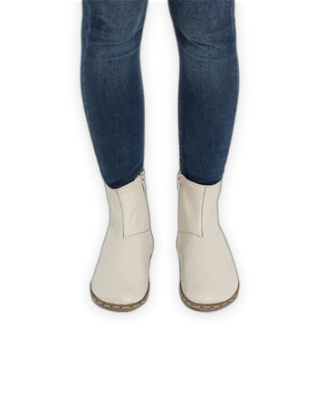 Outlet - Barefoot Chelsea Erkek Botları Krem