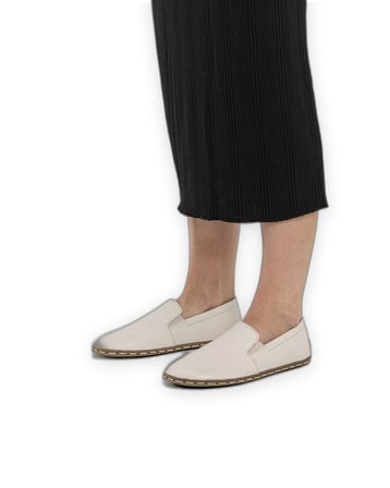 Outlet - Kadınlar için Barefoot Ayakkabı Krem