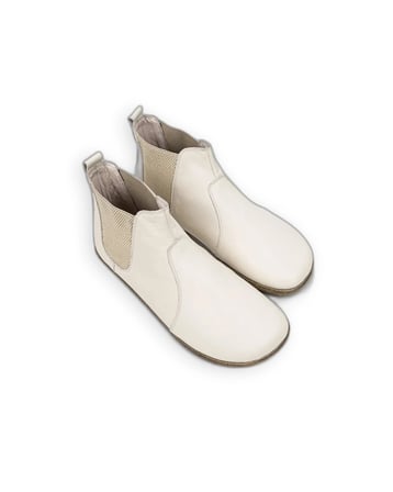 Outlet - Barefoot Chelsea Kadın Botları Krem