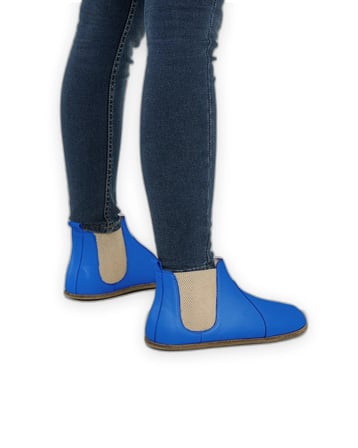 Outlet - Barefoot Chelsea Kadın Botları Mavi