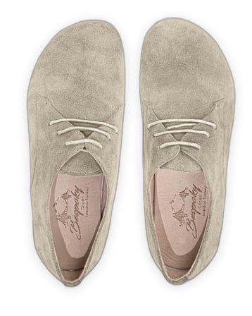 Outlet - Barefoot Oxford Erkek Ayakkabıları Krem