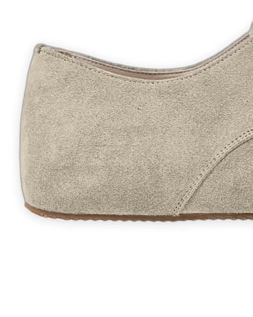 Outlet - Barefoot Oxford Erkek Ayakkabıları Krem