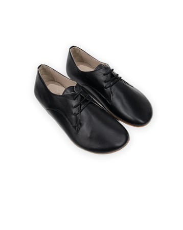 Outlet - Barefoot Oxford Kadın Ayakkabıları Siyah