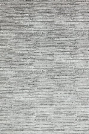 Gri Çizgili Modern Salon Halısı Dijital Baskı Kaymaz Tabanlı Koridor Uyumlu