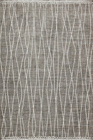 Antrasit Gri Modern Geometrik Dijital Baskı Halı Koridor Salon Tipi