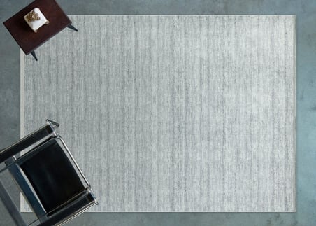 Gri Modern Soyut Desenli Kaymaz Taban Salon Halısı Koridor Dijital Baskı