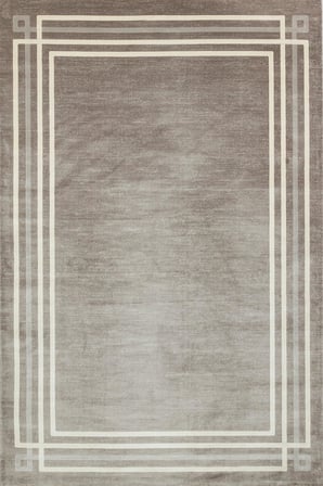 Vizon Geometrik Modern Kaymaz Tabanlı Salon Halısı Koridor Dijital Baskı