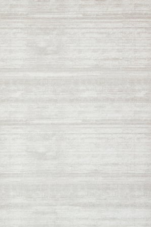 Gri Çizgili Modern Salon Halısı Kaymaz Tabanlı Dijital Baskı Ekru