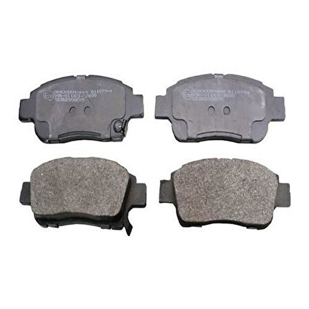 Beşer 3768 Ön Fren Balatası Toyota Yaris 99-05 Corolla Verso VVTI 2001- 208604