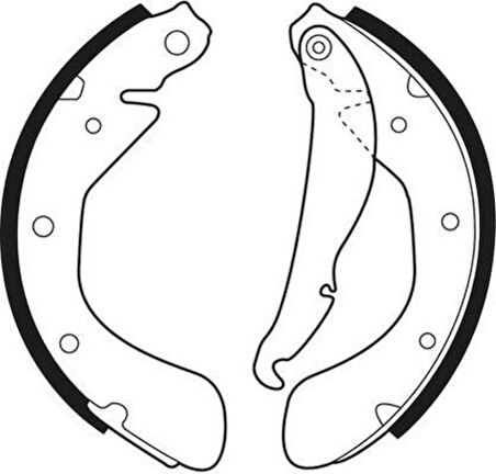 Beser Bs21018 Arka Fren Balatası Pabuc Corsa A B Tıgra Astra F