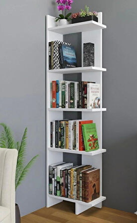 BEŞ RAFLI KÖŞE KİTAPLIK