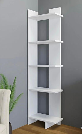 BEŞ RAFLI KÖŞE KİTAPLIK