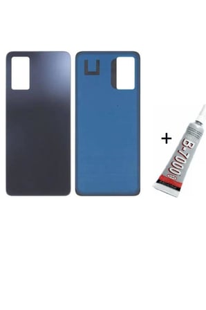 EN-CAG Redmi Note 11 Pro Uyumlu Arka Batarya Pil Kapağı Gri (B7000 15 ml Yapıştırıcı) BSS