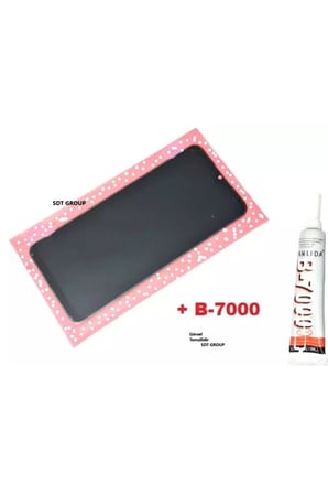 EN-CAG Mi Note 10 Lite Uyumlu Servis Ekran Dokunmatik (B7000 15 ml Yapıştırıcı) BSS