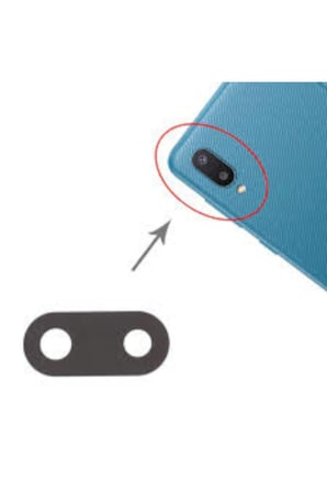 EN-CAG Samsung A02 Uyumlu Arka Kamera Lensi BSS