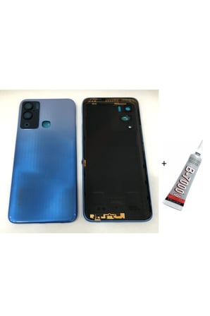 EN-CAG Infinix Hot 12i Uyumlu Arka Batarya Pil Kapağı Yeşil (B7000 15 ml Yapıştırıcı) BSS