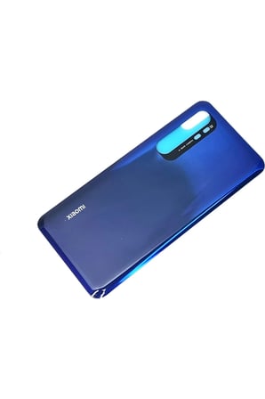 EN-CAG Mi Note 10 Lite Uyumlu Arka Kapak Batarya Pil Kapağı (Cam) BSS
