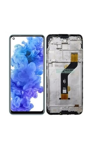 EN-CAG Tecno Camon 16 Uyumlu LCD Ekran Dokunmatik Çıtalı (Siyah) BSS