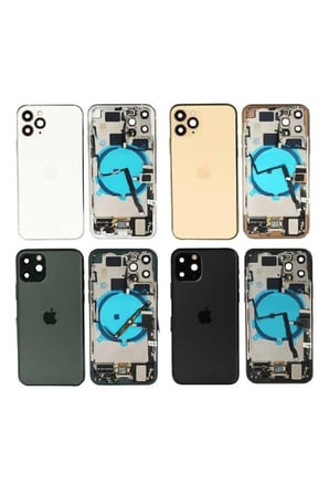 EN-CAG iPhone 11 Pro Uyumlu Full Dolu Kasa (Siyah) BSS