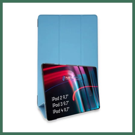 EN-CAG iPad 4 9.7 Kılıf Tablet Smart Kılıf - Mavi BSS