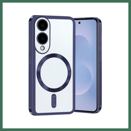EN-CAG Samsung Galaxy S25 Uyumlu Edge Kross Magneticsafe Kapak - Lacivert BSS
